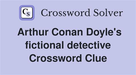 crossword detective|detective crossword clue 3 letters.